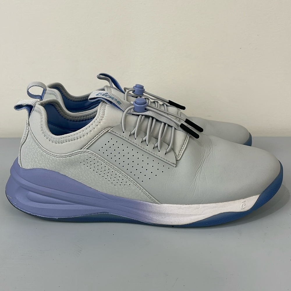 Stylish Women's Sneakers in Gray and Blue